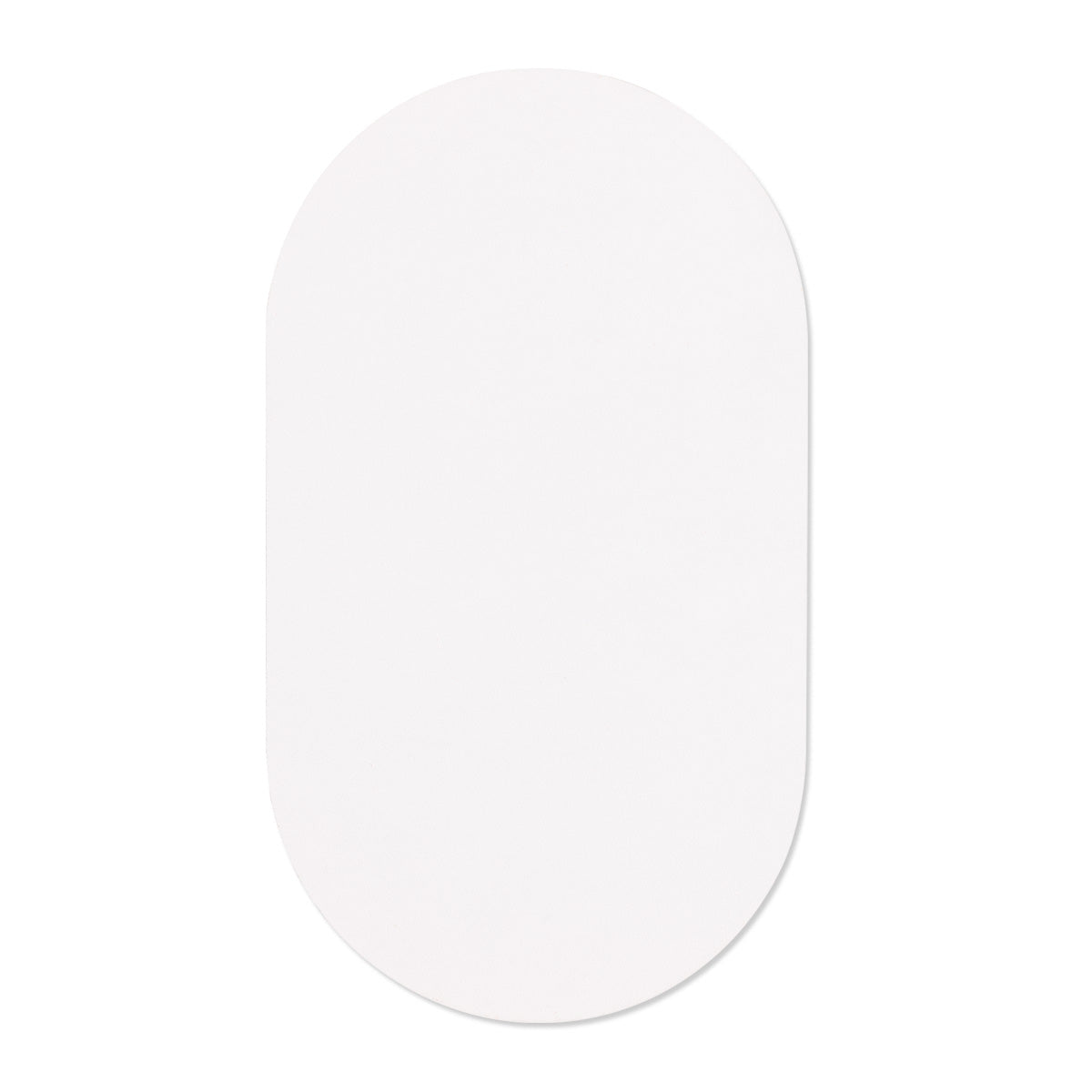 Small Oval Reusable Shape (4½" x 8")