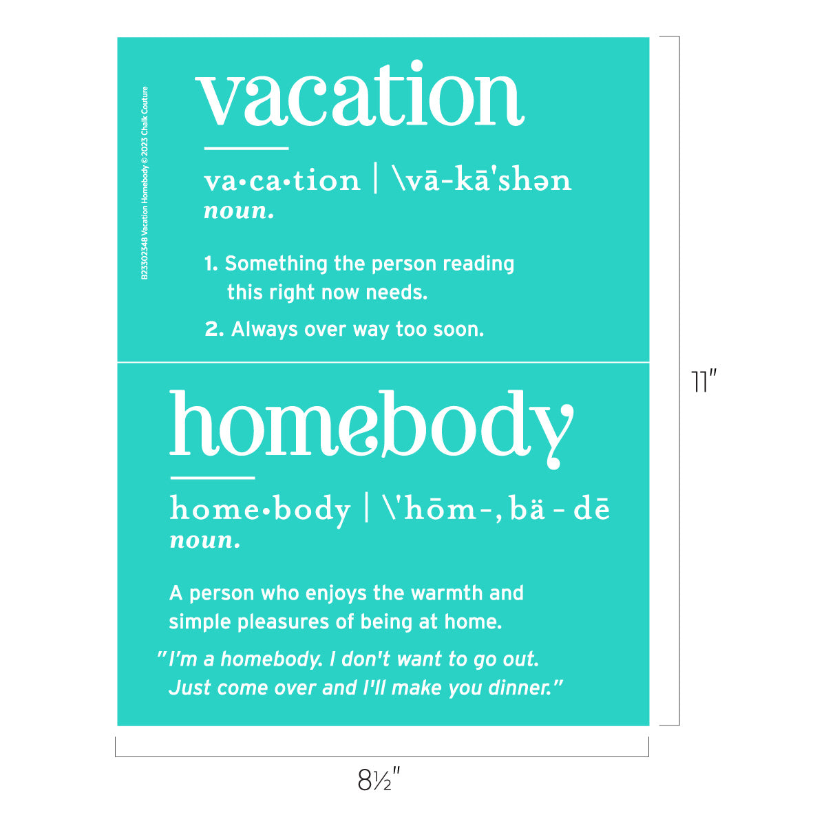 Vacation Homebody