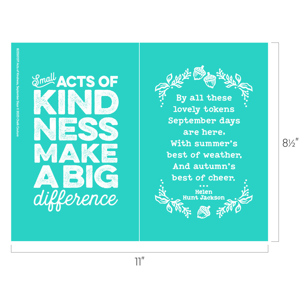 Acts of Kindness, September Days