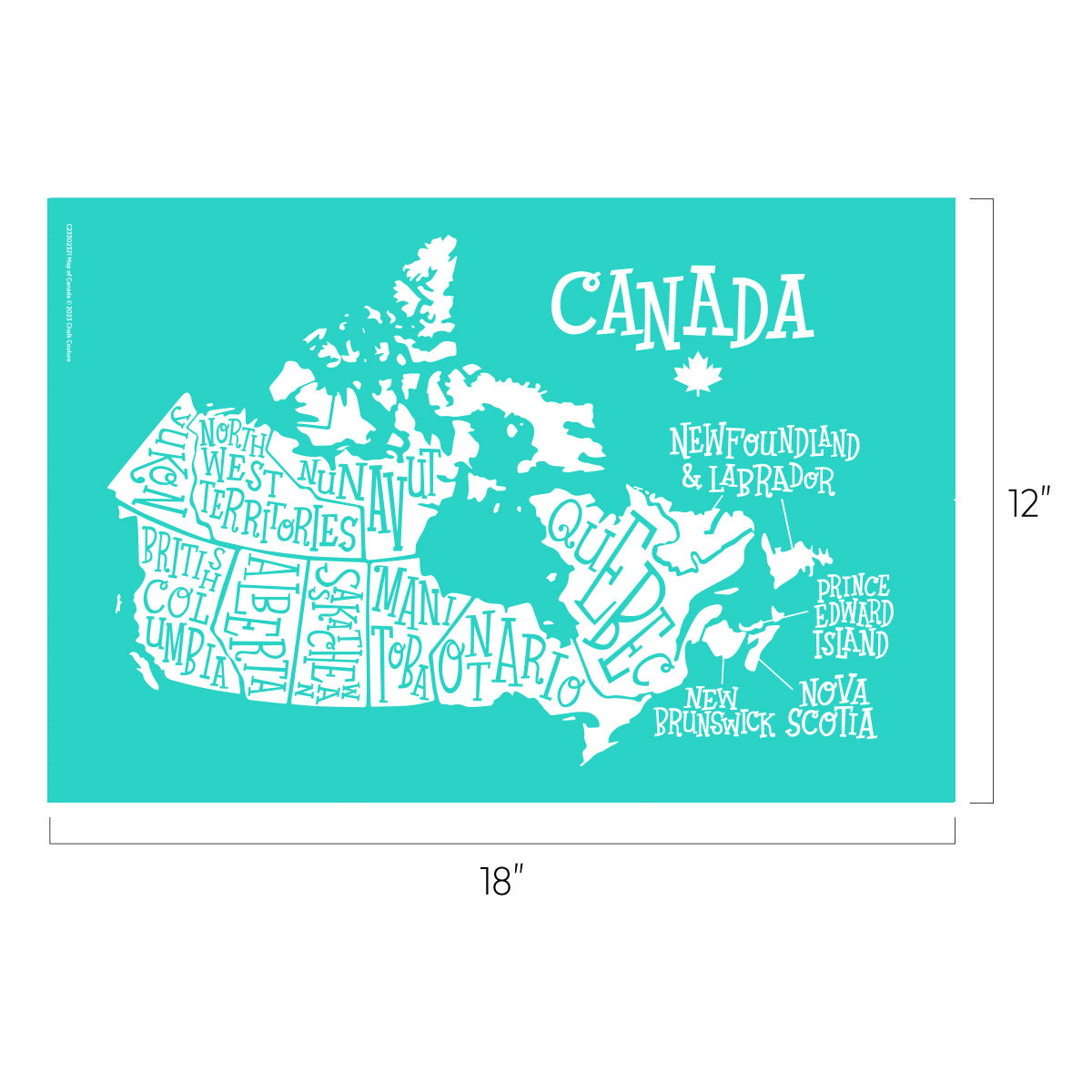 Map of Canada